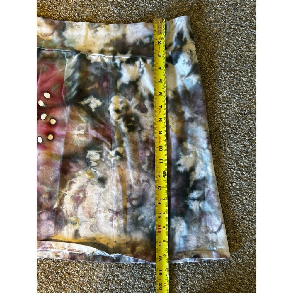 Dharma Trading Co Tie Dye Pencil Skirt XL Wearable Art Boho Stretch - Picture 6 of 6